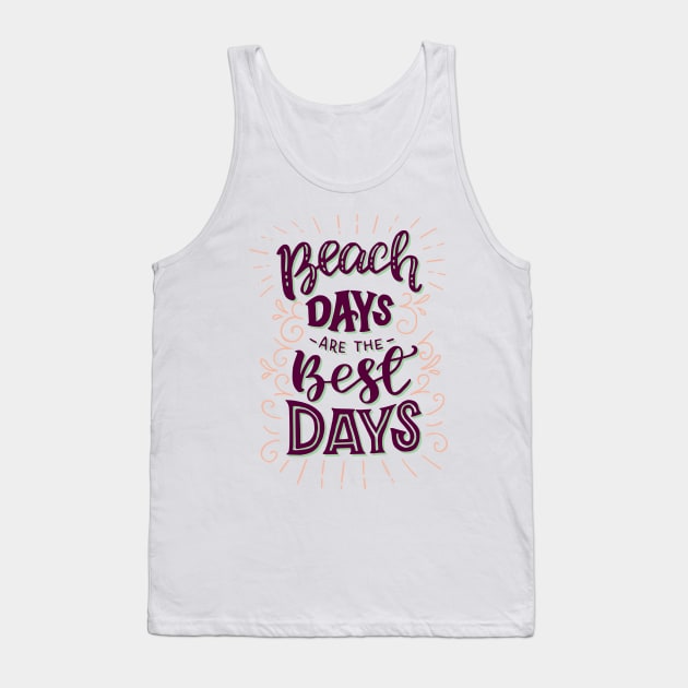 Beach Day Tank Top by TashaNatasha